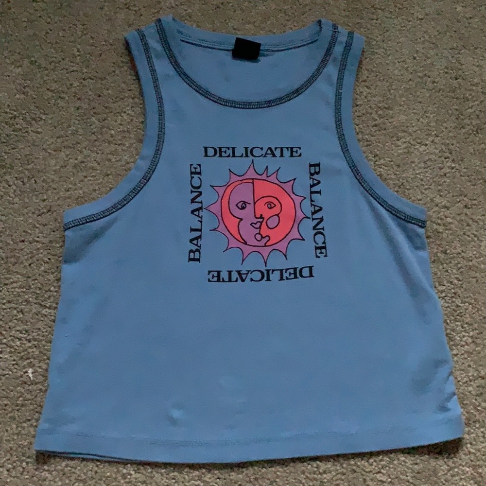 Urban outfitters tank! I liked how it looked just not my style!